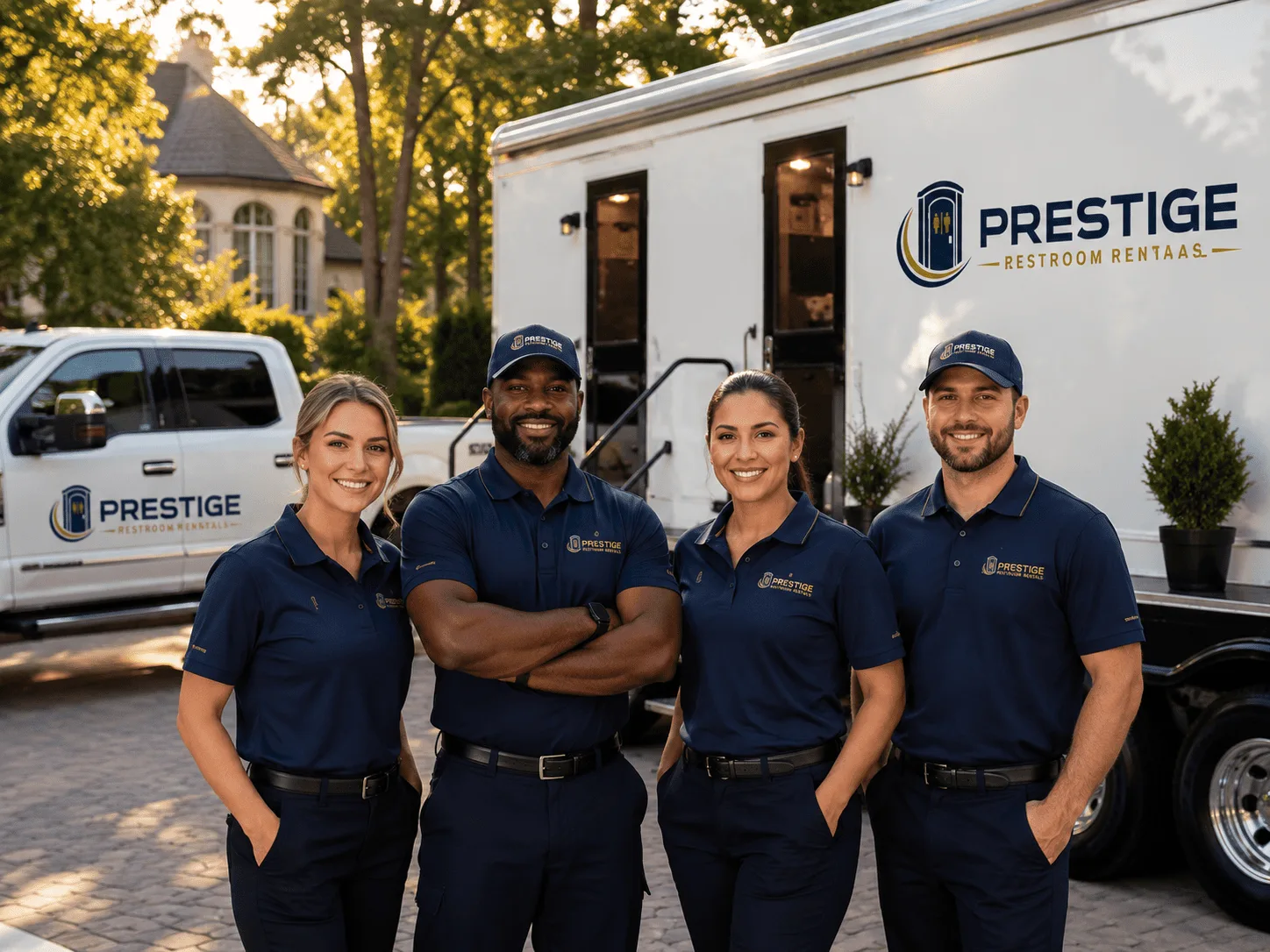 Trusted Luxury Portable Restrooms company in Amazonia, MO